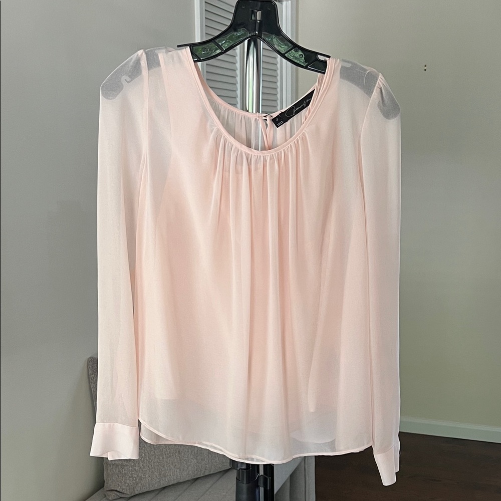 Patterson J. Kincaid Light Pink Blouse